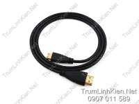 miniHDMI to HDMI cable